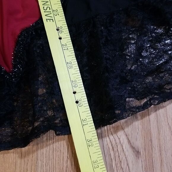 Arkfell Long Skirt for Women Double-Layer Lace Tassels Renaissance Victorian - Picture 4 of 10